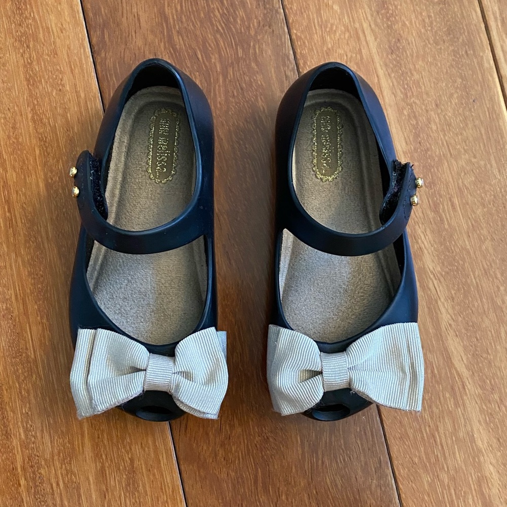 Mini Melissa Bow Mary Janes